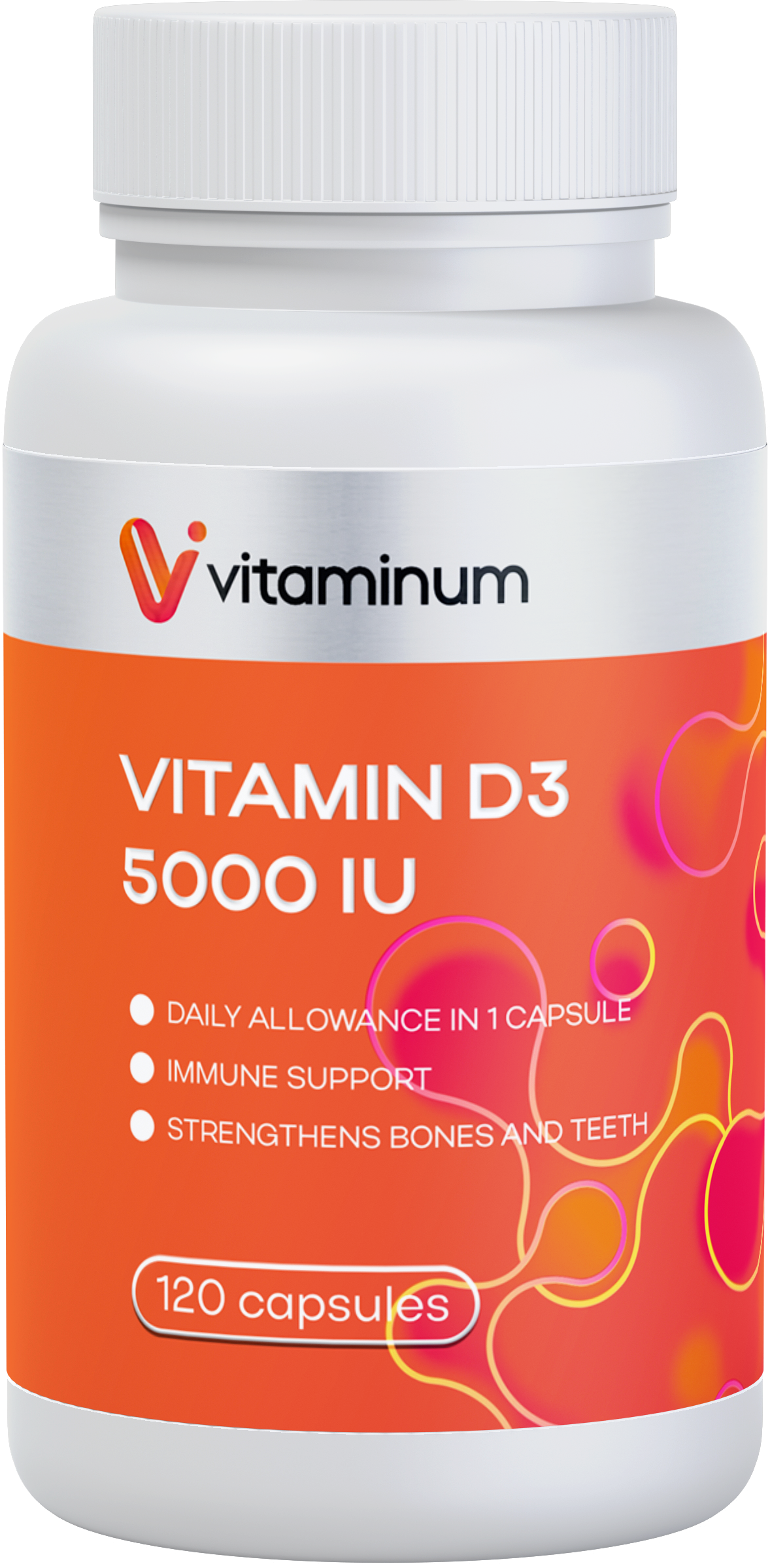  Vitaminum ВИТАМИН Д3 (5000 МЕ) 120 капсул 260 мг  в Тынде